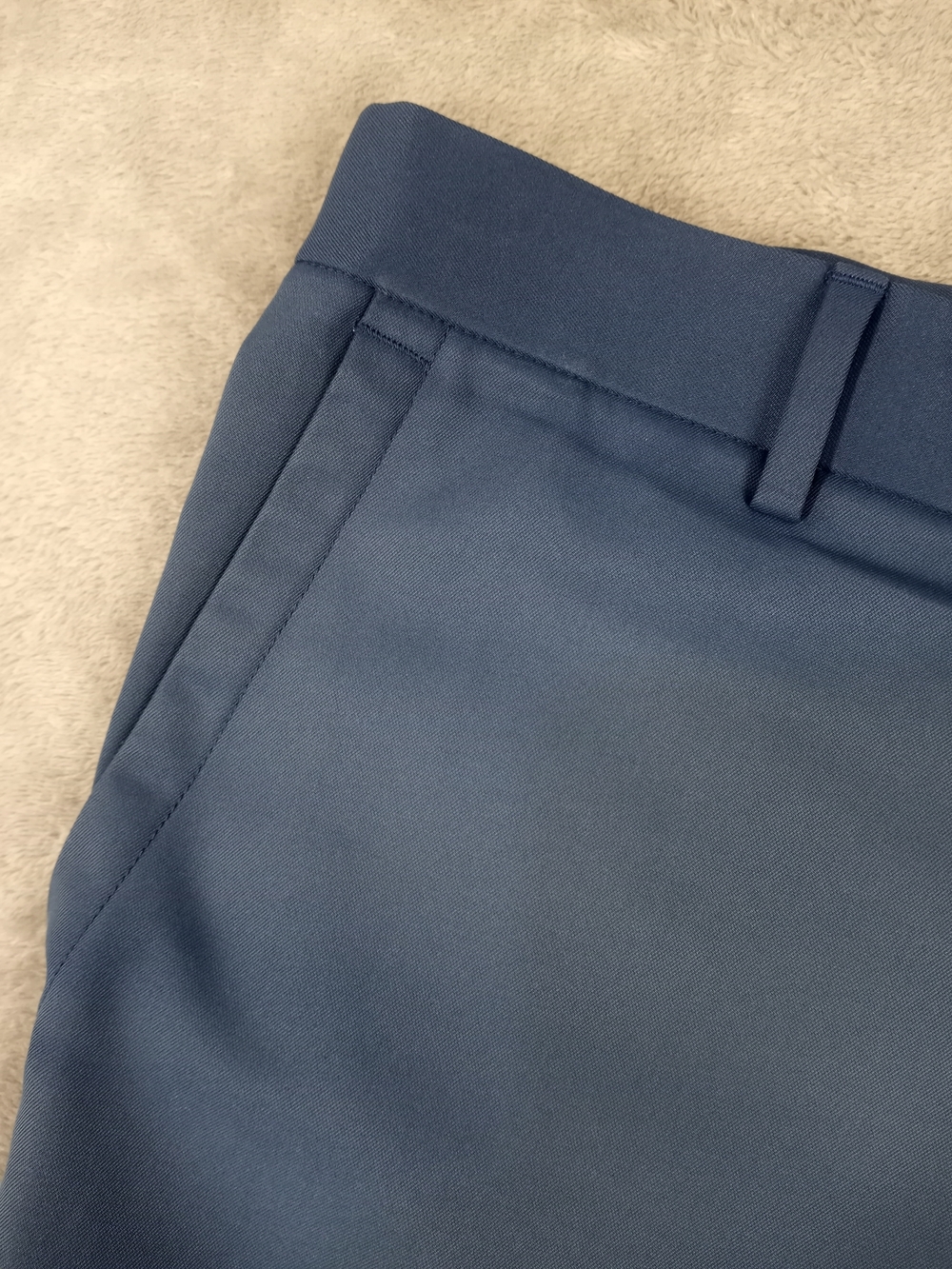 Peter Millar Men's Navy Dress Golf Shorts with Crown Logo Size 35 - Picture 5 of 15